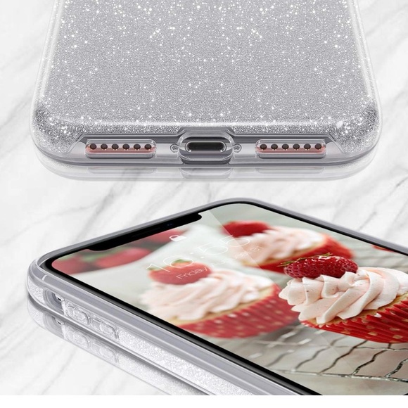 MATEPROX iPhone Xs case,iPhone X Glitter Bling Sparkle Cute Girls Women - Picture 4 of 11